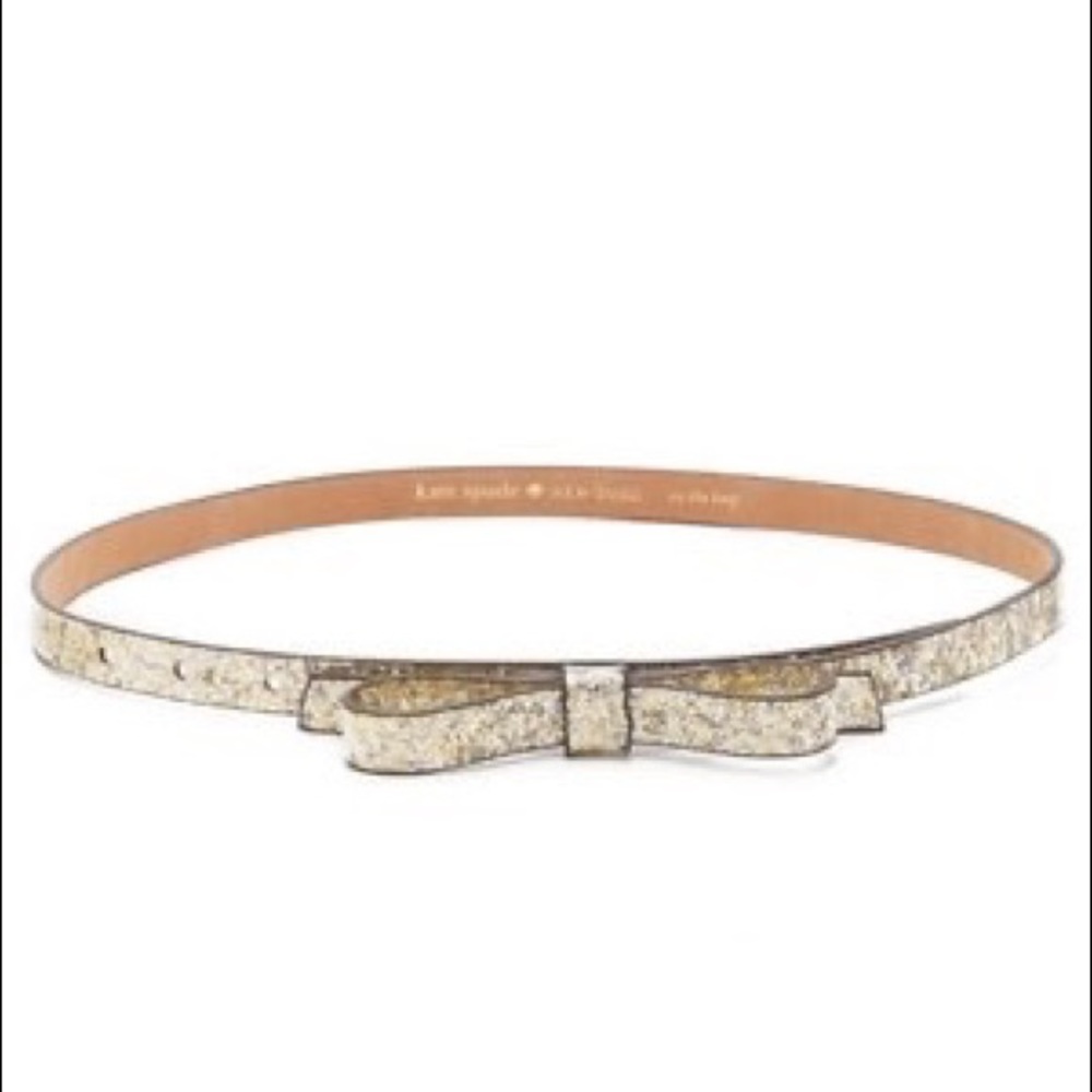 Gold Kate Spade Belt